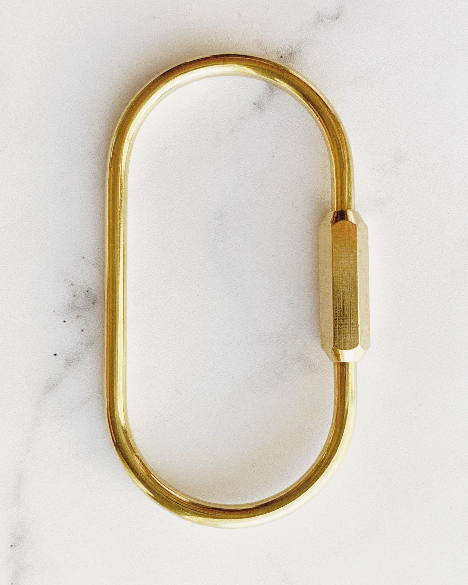 Gold Hook Keyring