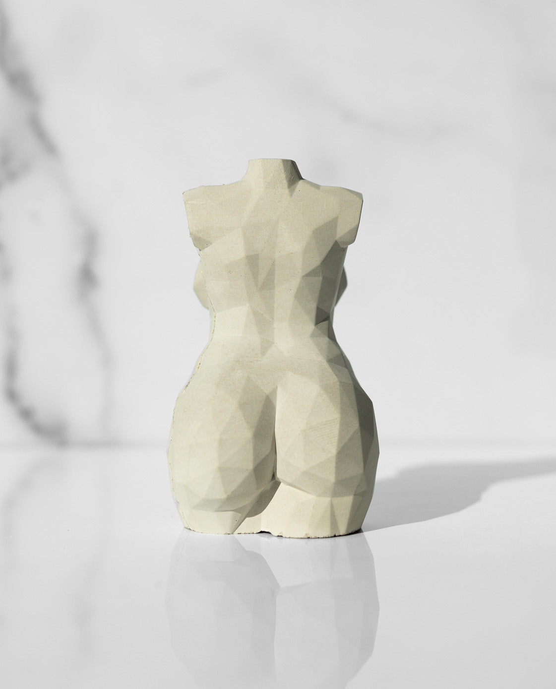 Hera Geometric Concrete Goddess Statue