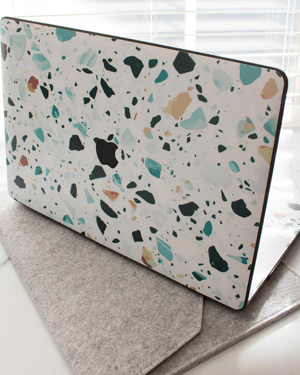 Terrazzo top macbook case