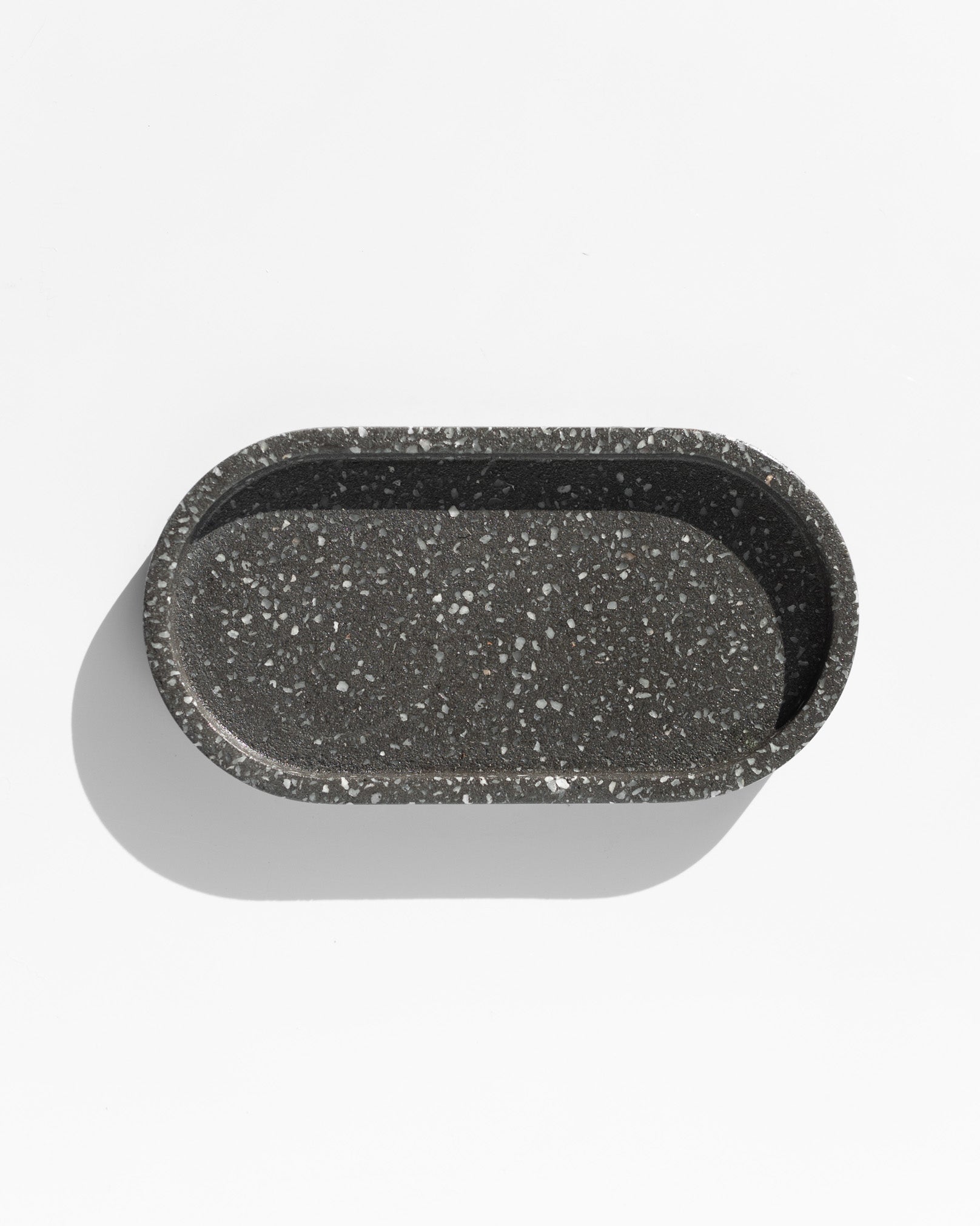 Terrazzo Concrete Oval Tray