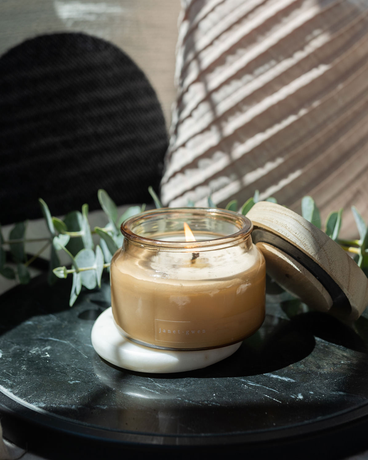 Calm Within the Chaos Coconut Soy Candle - Glass Jar