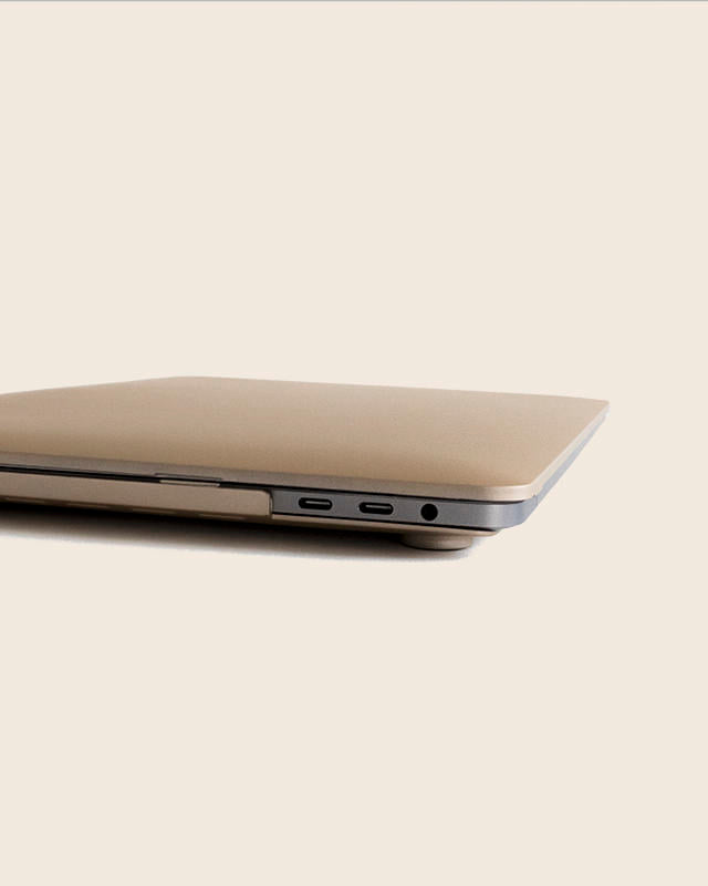 Gold MacBook Case