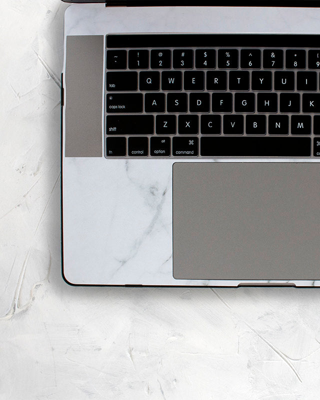 Black and White Marble Macbook Case
