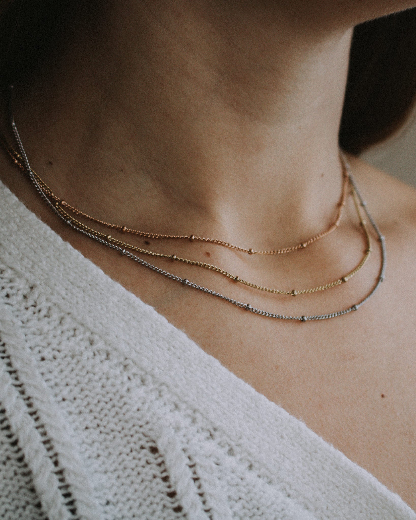 Satellite Choker Necklace