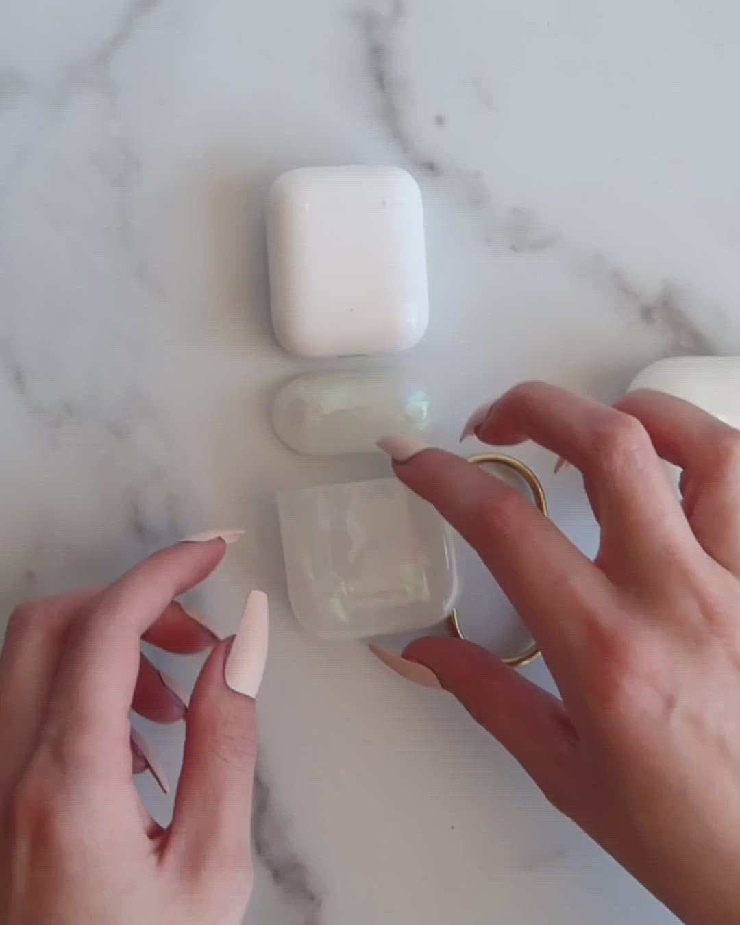 Pearl White Airpod Case