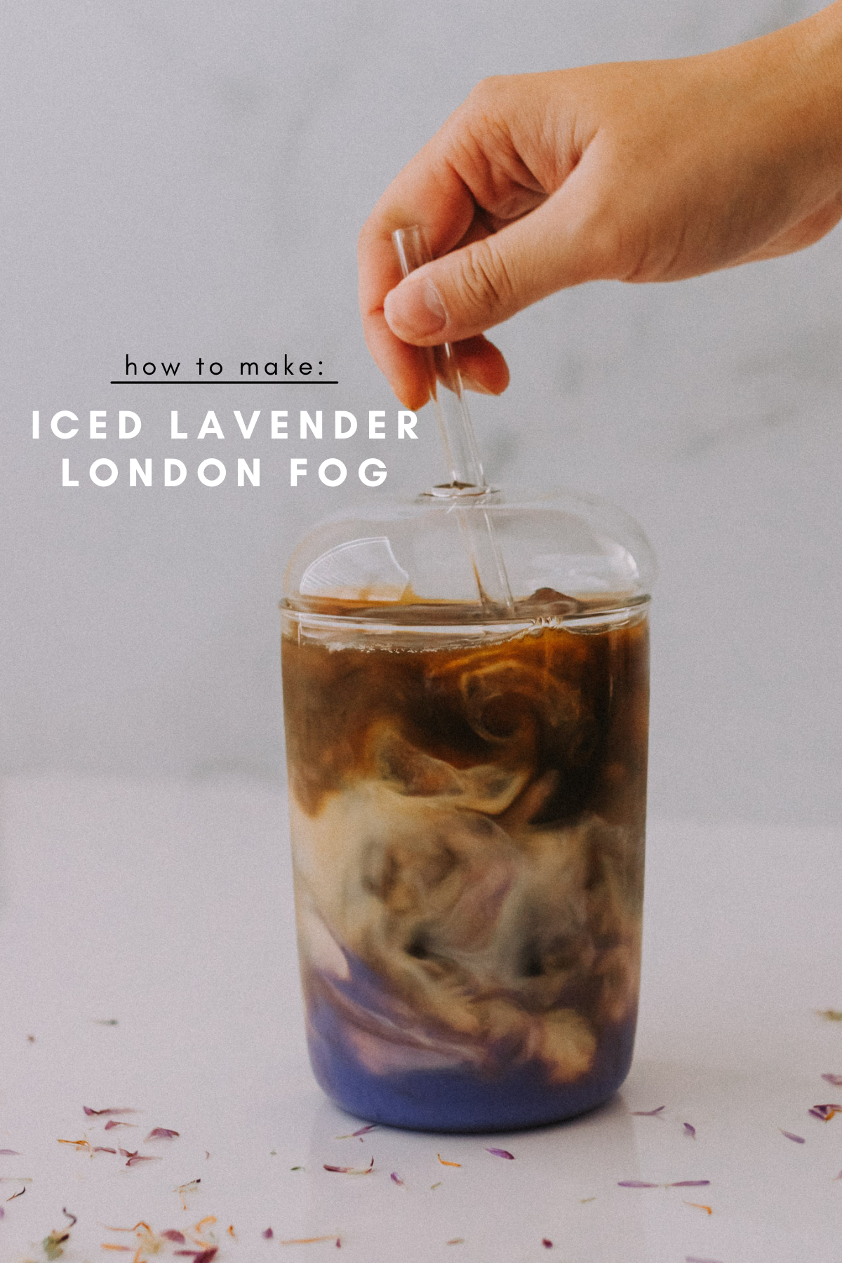 Iced Lavender London Fog Recipe