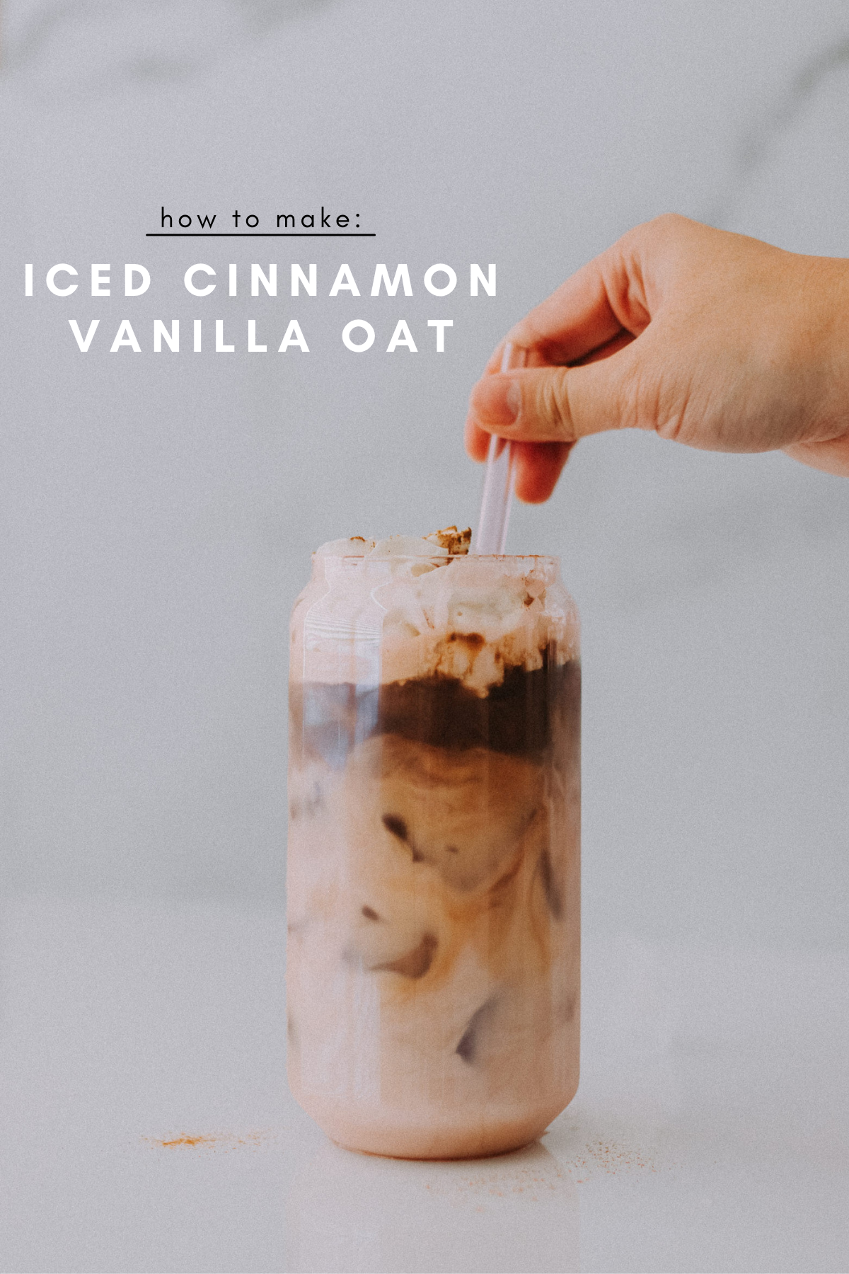 Iced Cinnamon Vanilla Oat Recipe