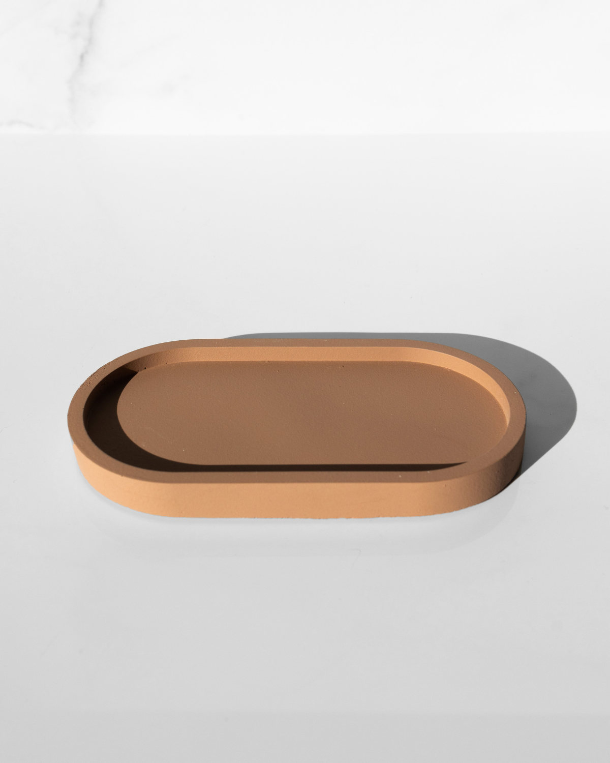 Concrete Oval Tray
